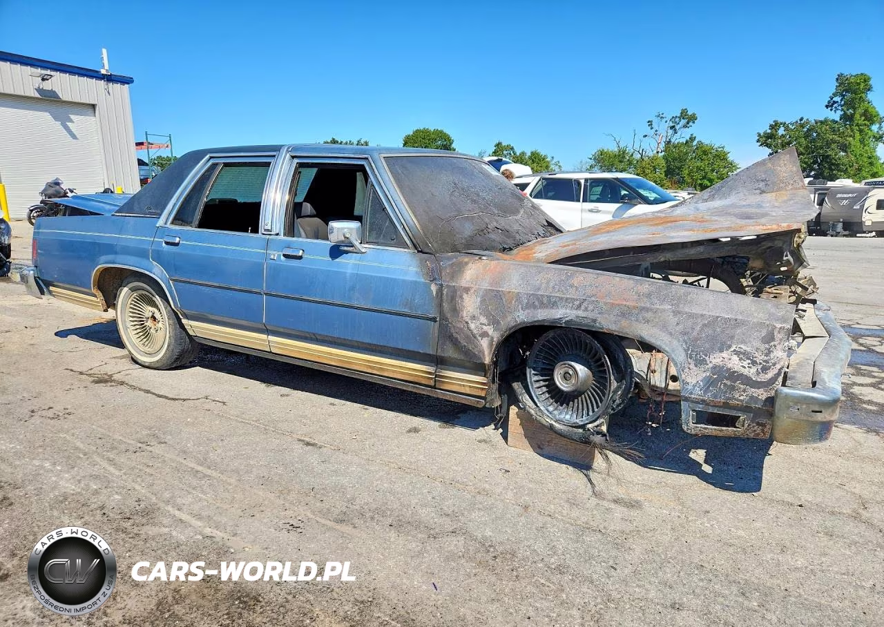 1987 Ford Crown Victoria Lx VIN:2FABP74F6HX116754 - 4