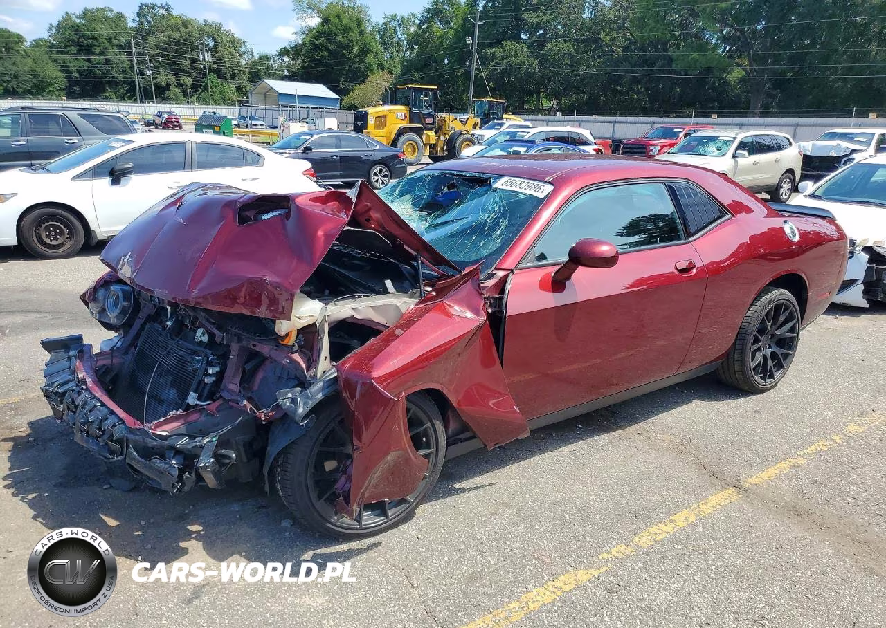 2023 Dodge Challenger Sxt VIN:2C3CDZAGXPH602481 - 1