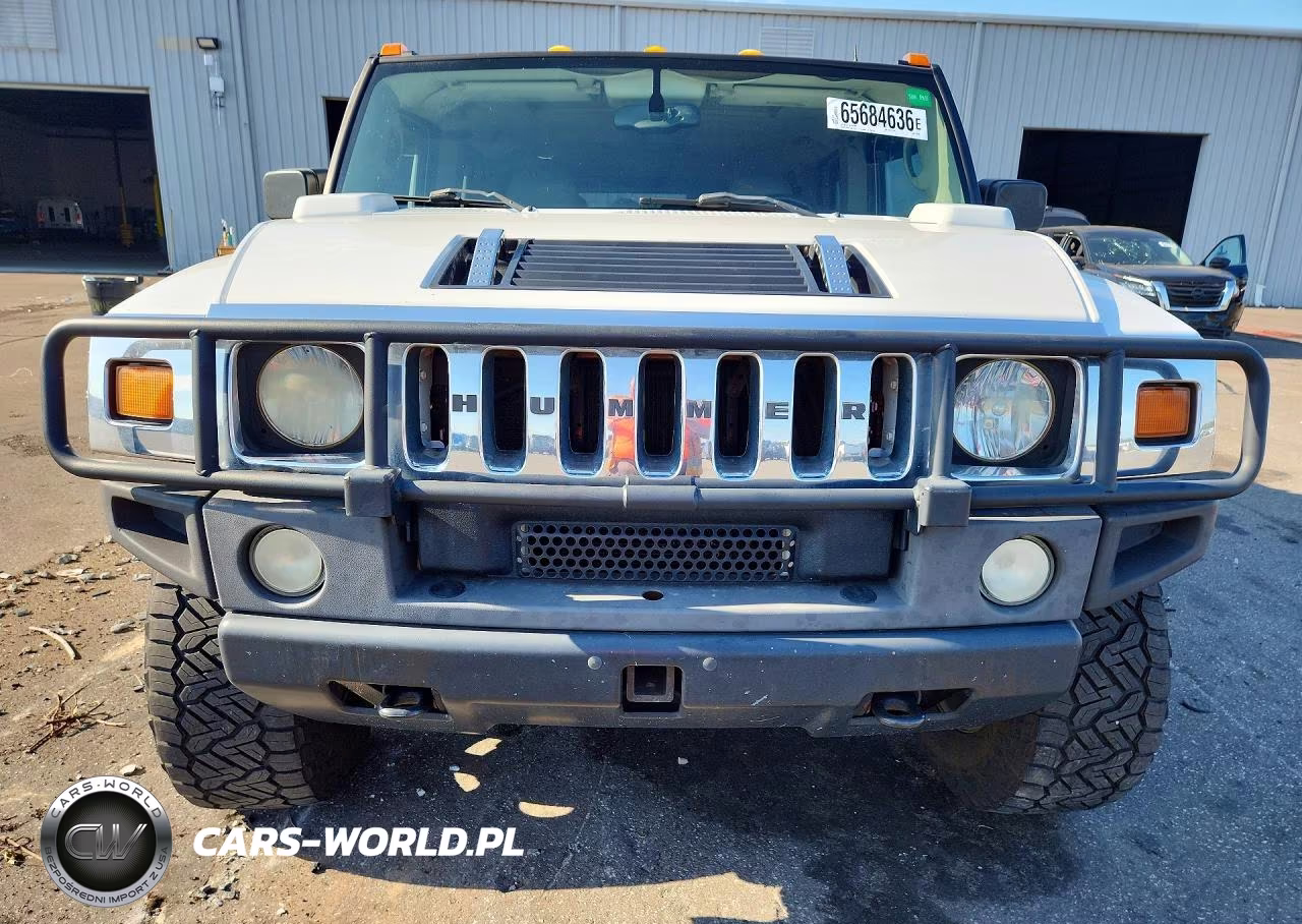 2003 Hummer H2 VIN:5GRGN23U03H128768 - 5
