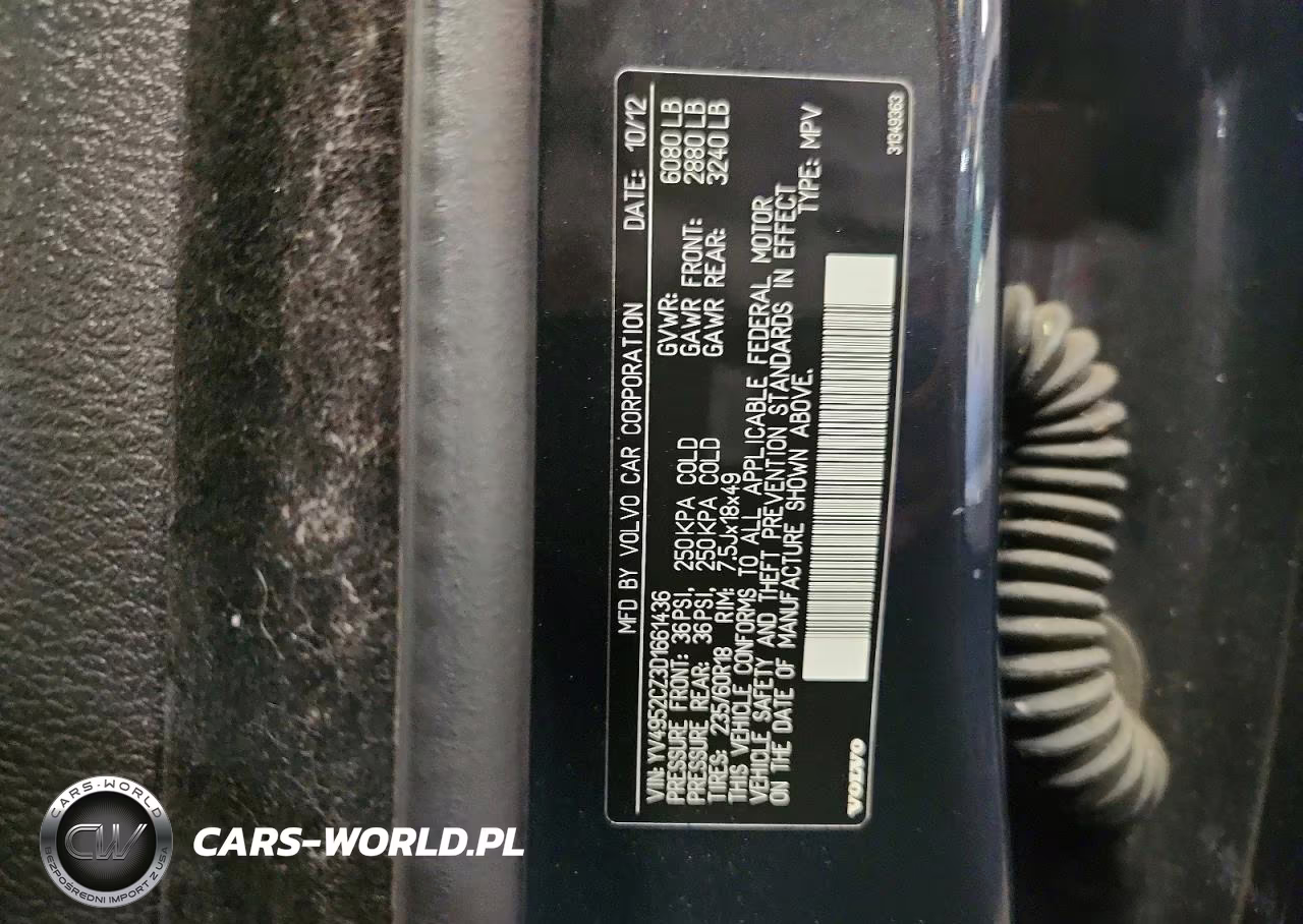 2013 Volvo Xc90 3.2 VIN:YV4952CZ3D1661436 - 12