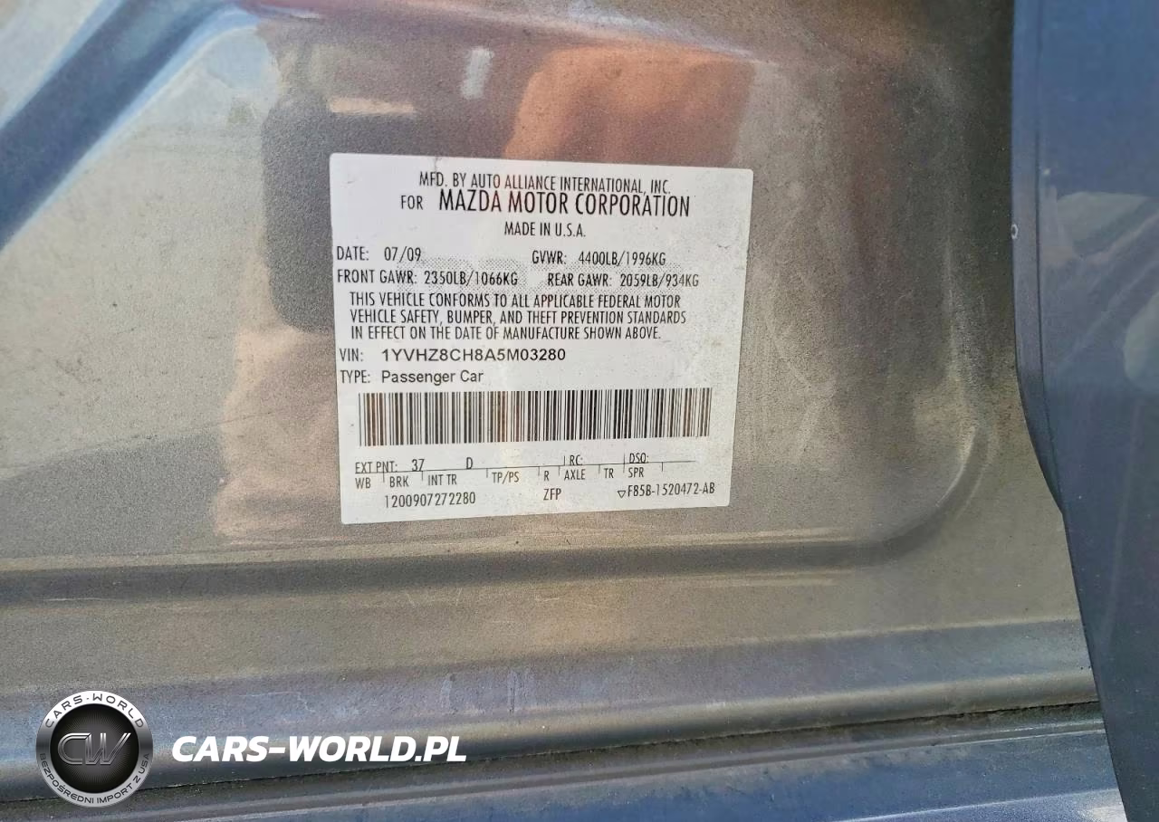 2010 Mazda 6 I VIN:1YVHZ8CH8A5M03280 - 12