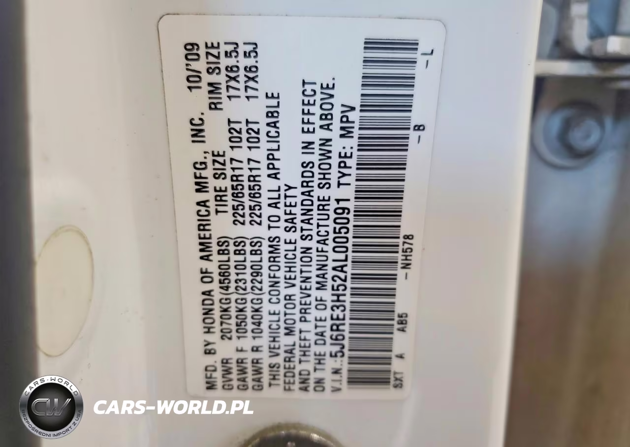 2010 Honda Cr-V Ex VIN:5J6RE3H52AL005091 - 13