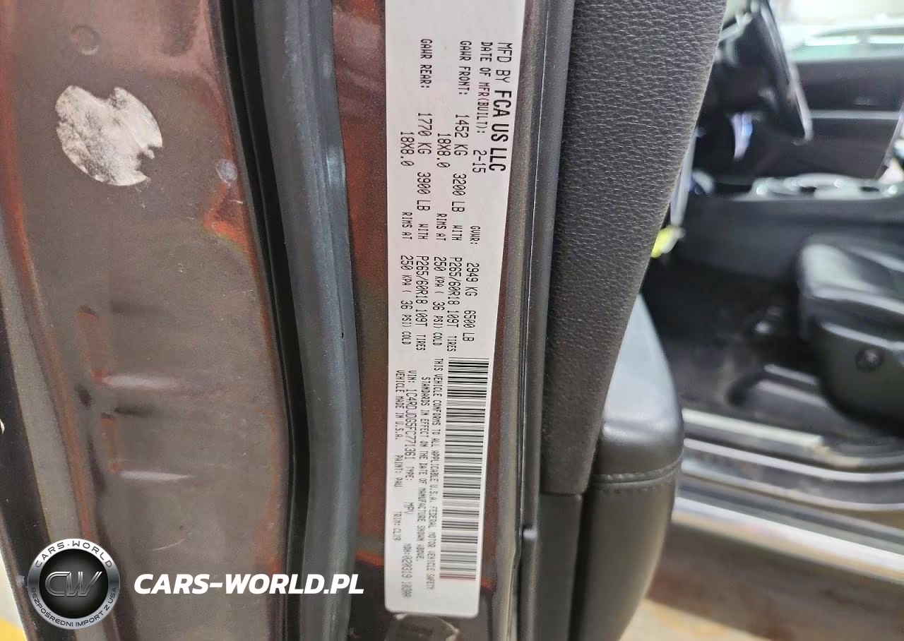 2015 Dodge Durango Gt VIN:1C4RDJDG5FC771361 - 13