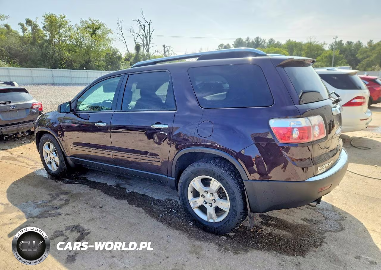 2009 GMC Acadia Sle VIN:1GKEV13D49J182390 - 2