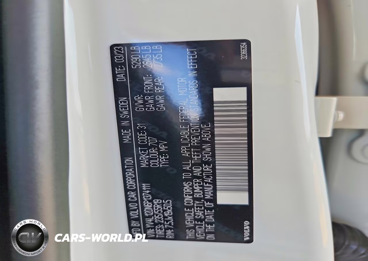 2023 Volvo Xc60 Plus VIN:YV4L12DN6P1374111 - 14