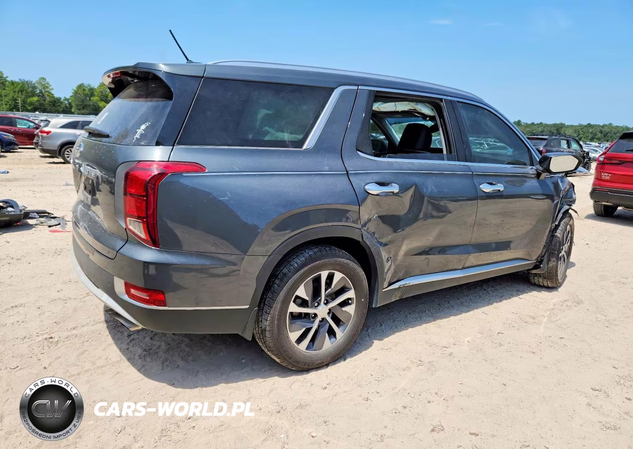 2021 Hyundai Palisade Sel VIN:KM8R24HE1MU208388 - 3
