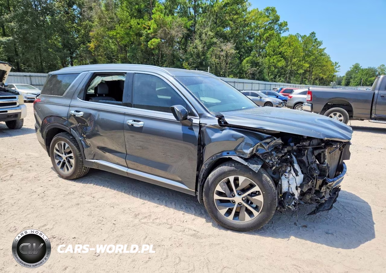 2021 Hyundai Palisade Sel VIN:KM8R24HE1MU208388 - 4