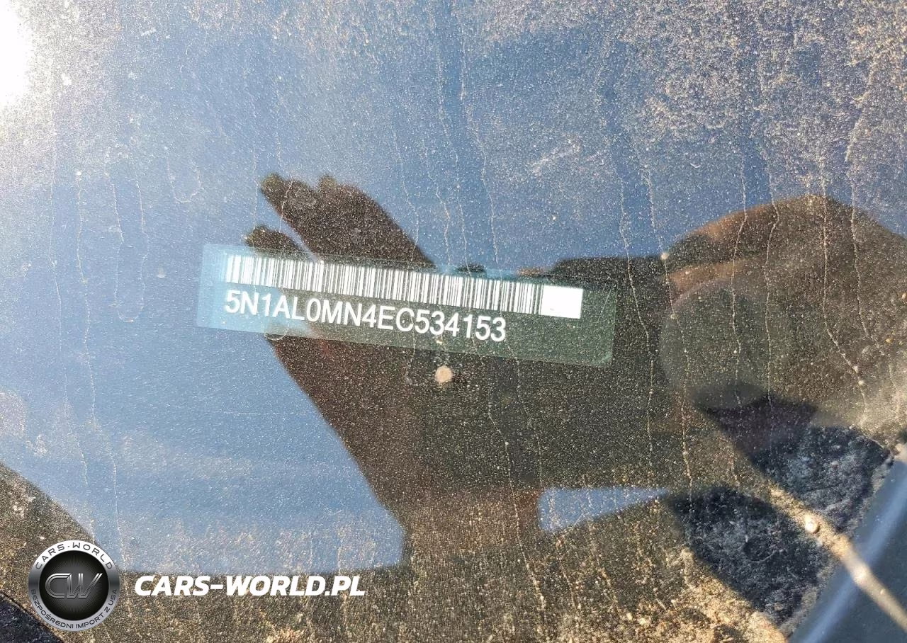 2014 Infiniti Qx60 Base VIN:5N1AL0MN4EC534153 - 12
