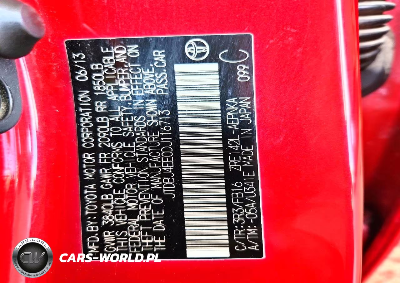 2013 Toyota Corolla Le VIN:JTDBU4EE0DJ116713 - 12