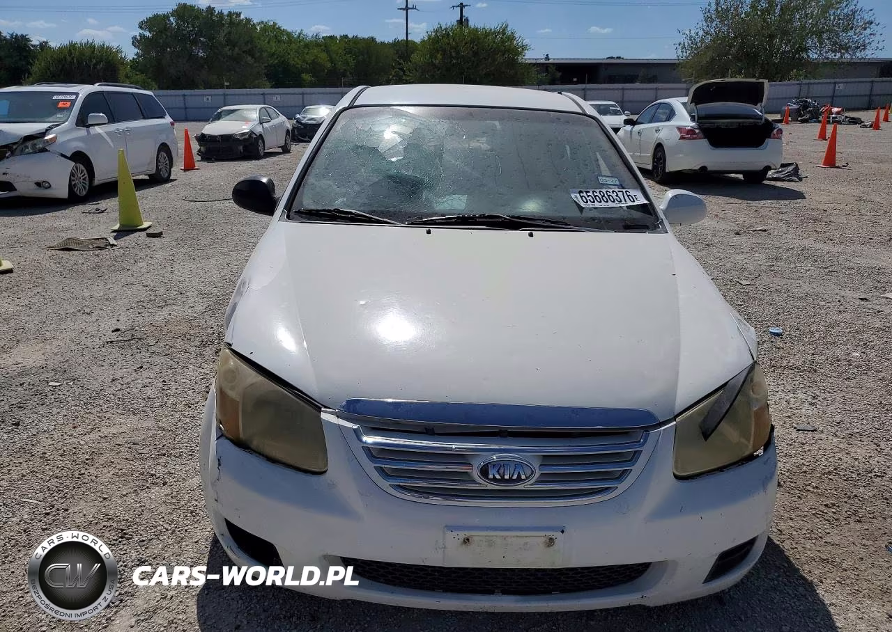 2007 Kia Spectra Lx VIN:KNAFE121875436385 - 5