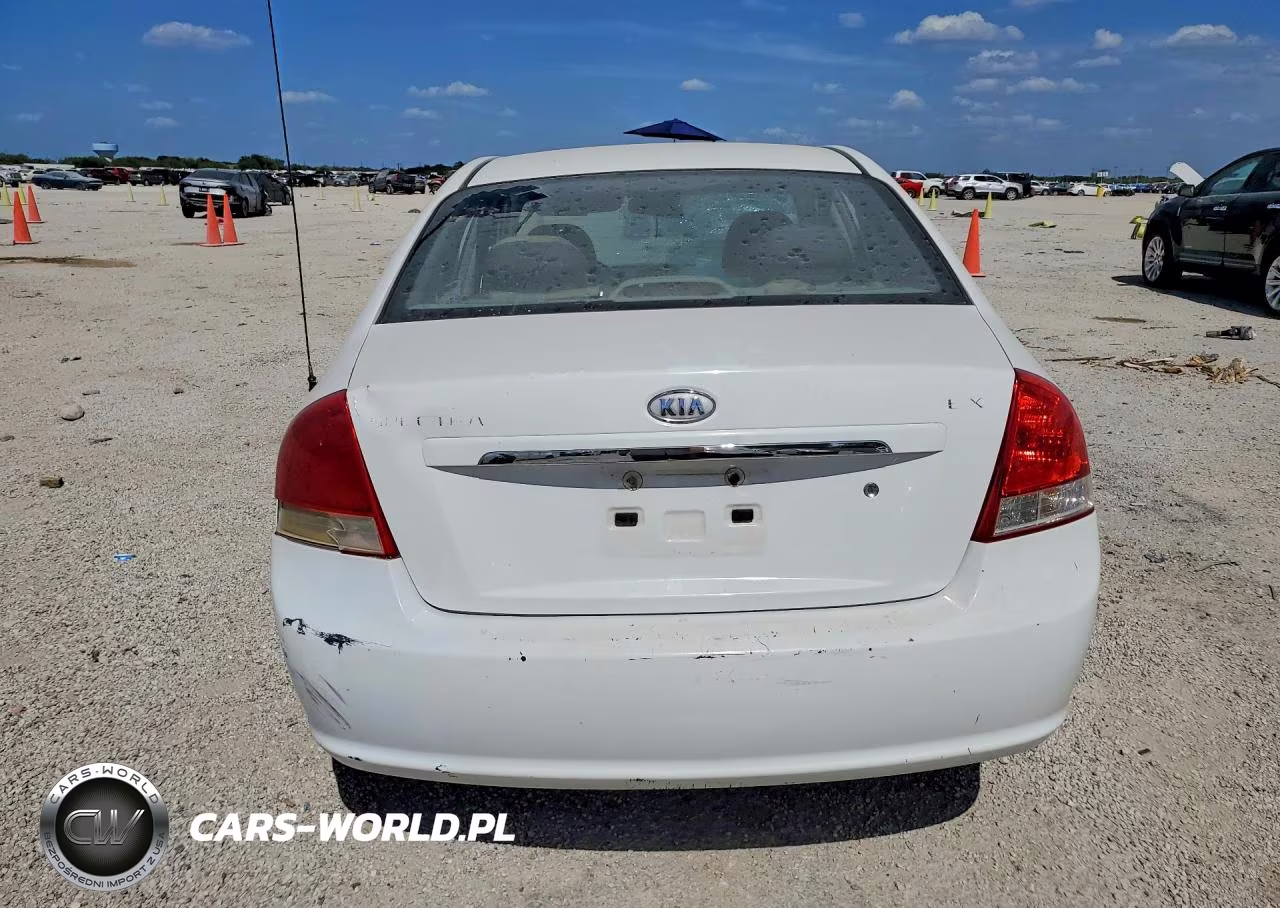 2007 Kia Spectra Lx VIN:KNAFE121875436385 - 6