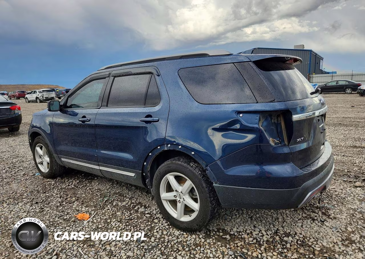 2017 Ford Explorer Xlt VIN:1FM5K8D85HGC26533 - 2