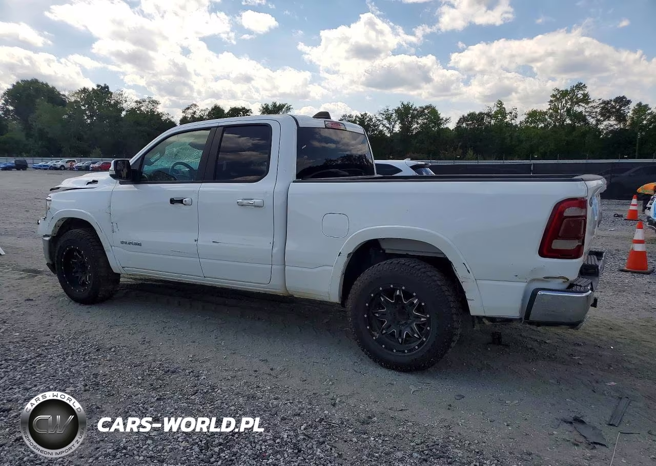 2021 Ram 1500 Laramie 4X4 6'4 Box VIN:1C6SRFDT2MN632150 - 2
