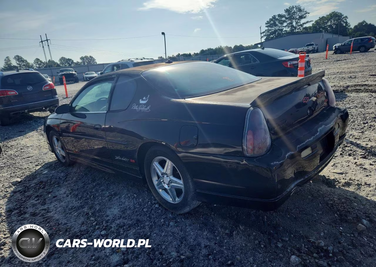 2004 Chevrolet Monte Carlo Ss Supercharged VIN:2G1WZ121649321752 - 2