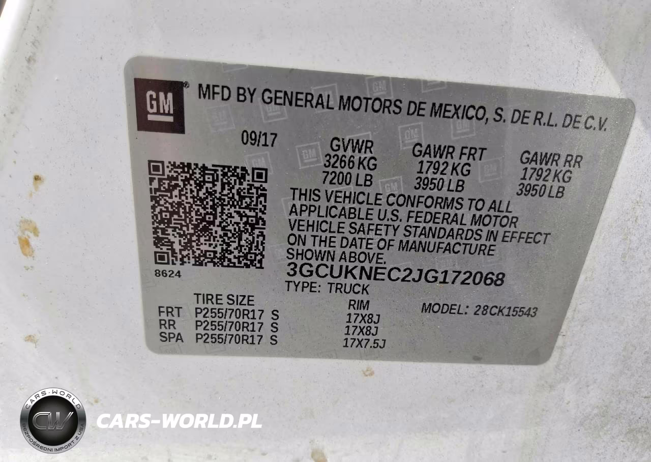 2018 Chevrolet Silverado K1500 VIN:3GCUKNEC2JG172068 - 12