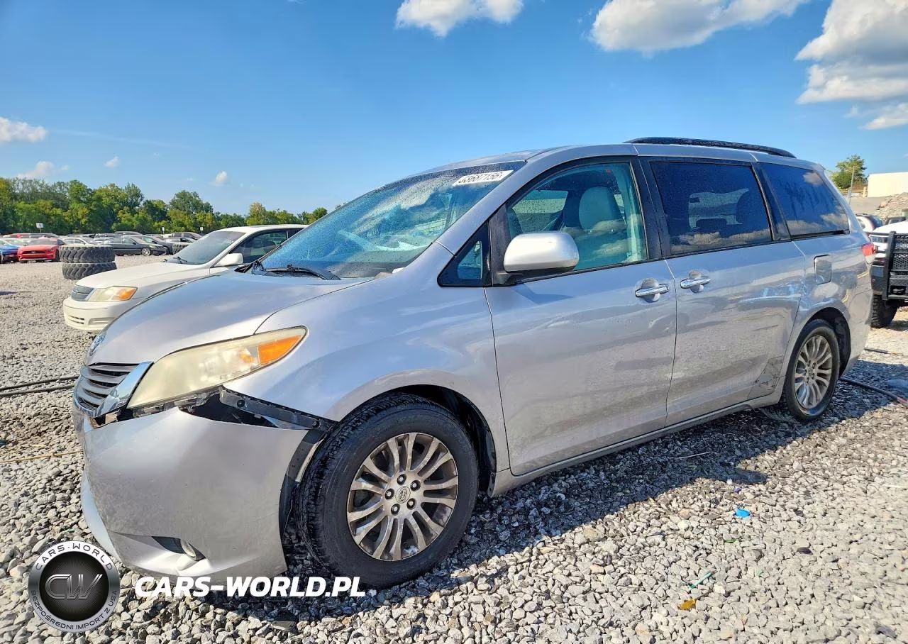 2012 Toyota Sienna Xle 8-Passenger VIN:5TDYK3DC7CS226721 - 1