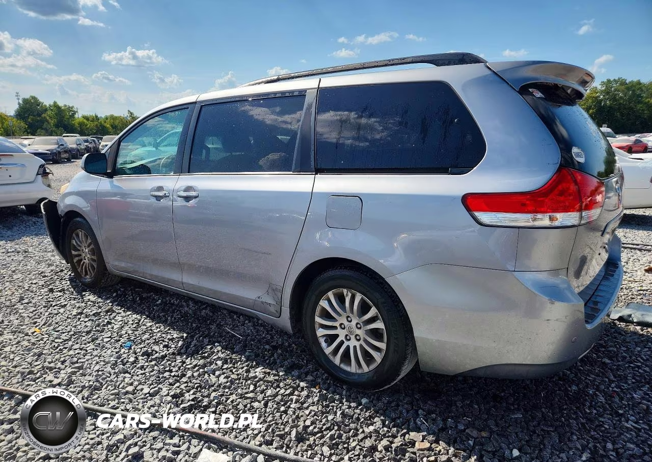 2012 Toyota Sienna Xle 8-Passenger VIN:5TDYK3DC7CS226721 - 2
