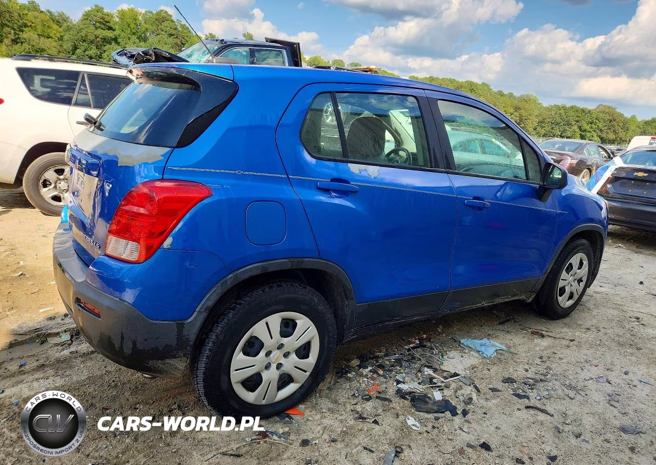 2016 Chevrolet Trax Ls VIN:KL7CJKSB8GB633099 - 3