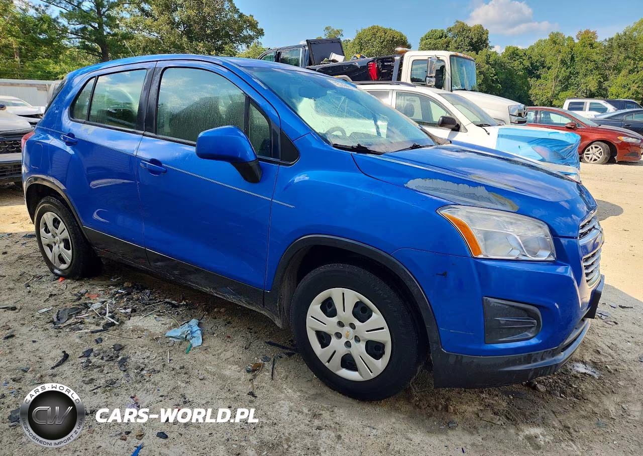2016 Chevrolet Trax Ls VIN:KL7CJKSB8GB633099 - 4