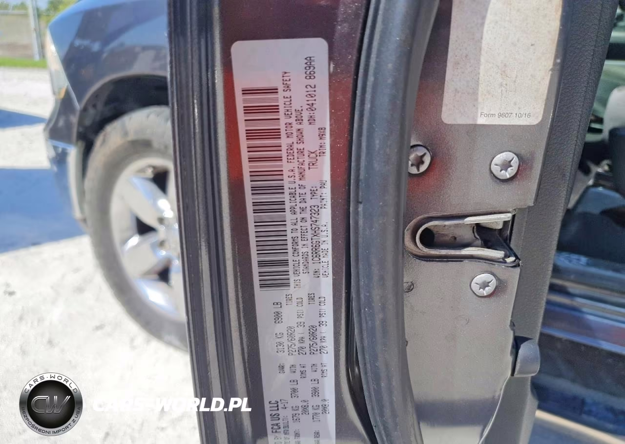 2017 Ram 1500 Slt VIN:1C6RR6GTXHS747323 - 12