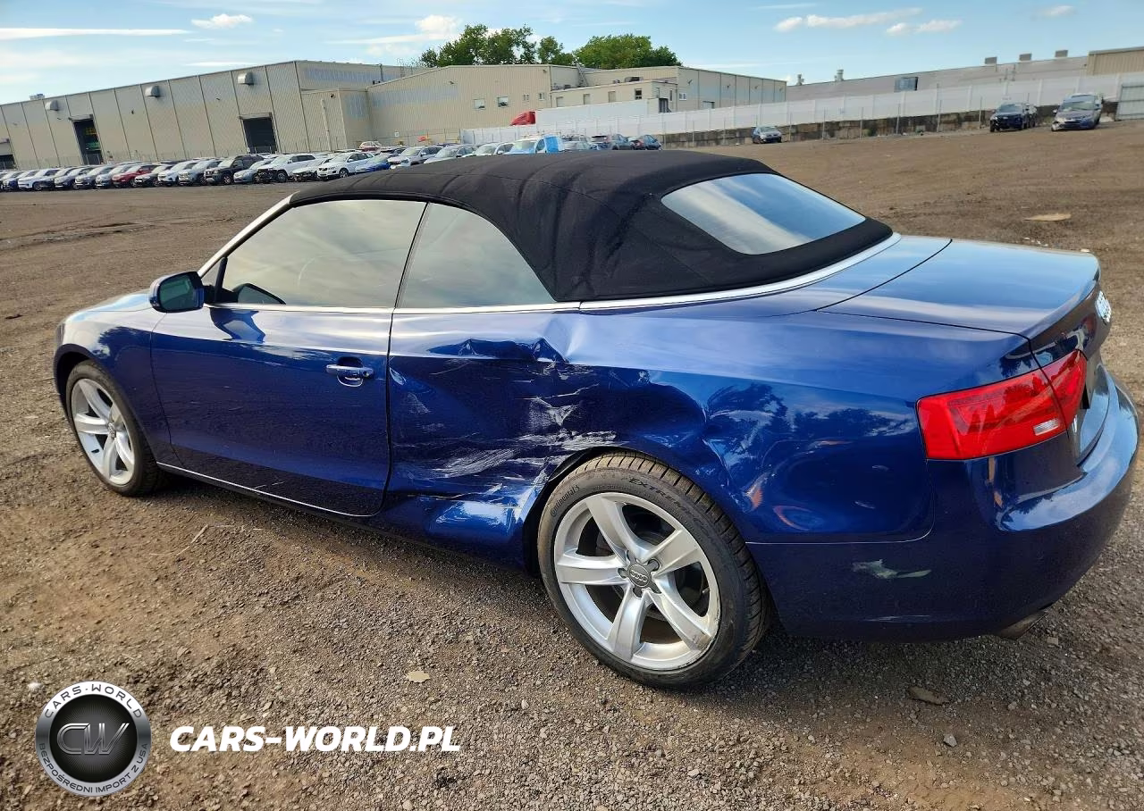 2013 Audi A5 Premium Plus VIN:WAULFAFH2DN010484 - 2