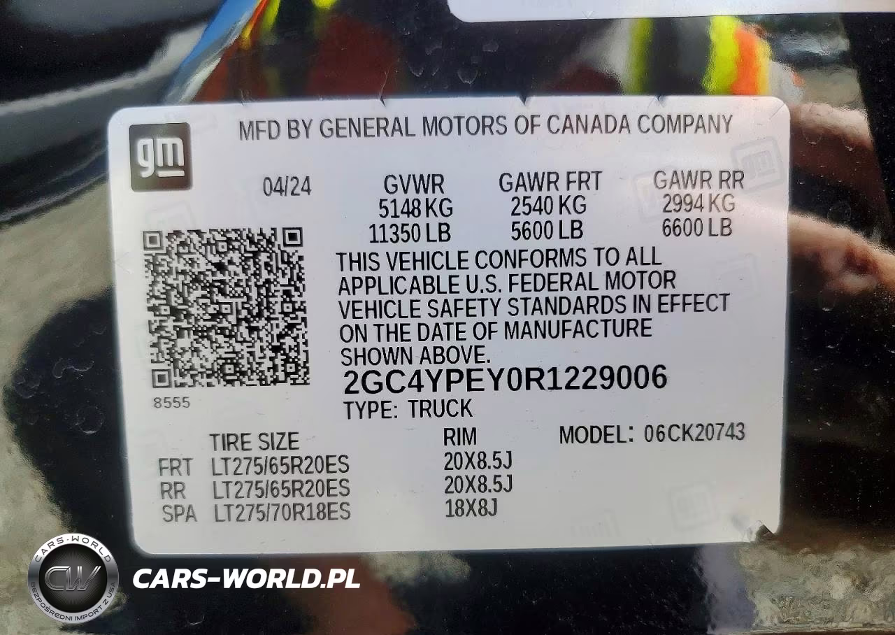 2024 Chevrolet Silverado K2500 Heavy Duty Ltz VIN:2GC4YPEY0R1229006 - 14