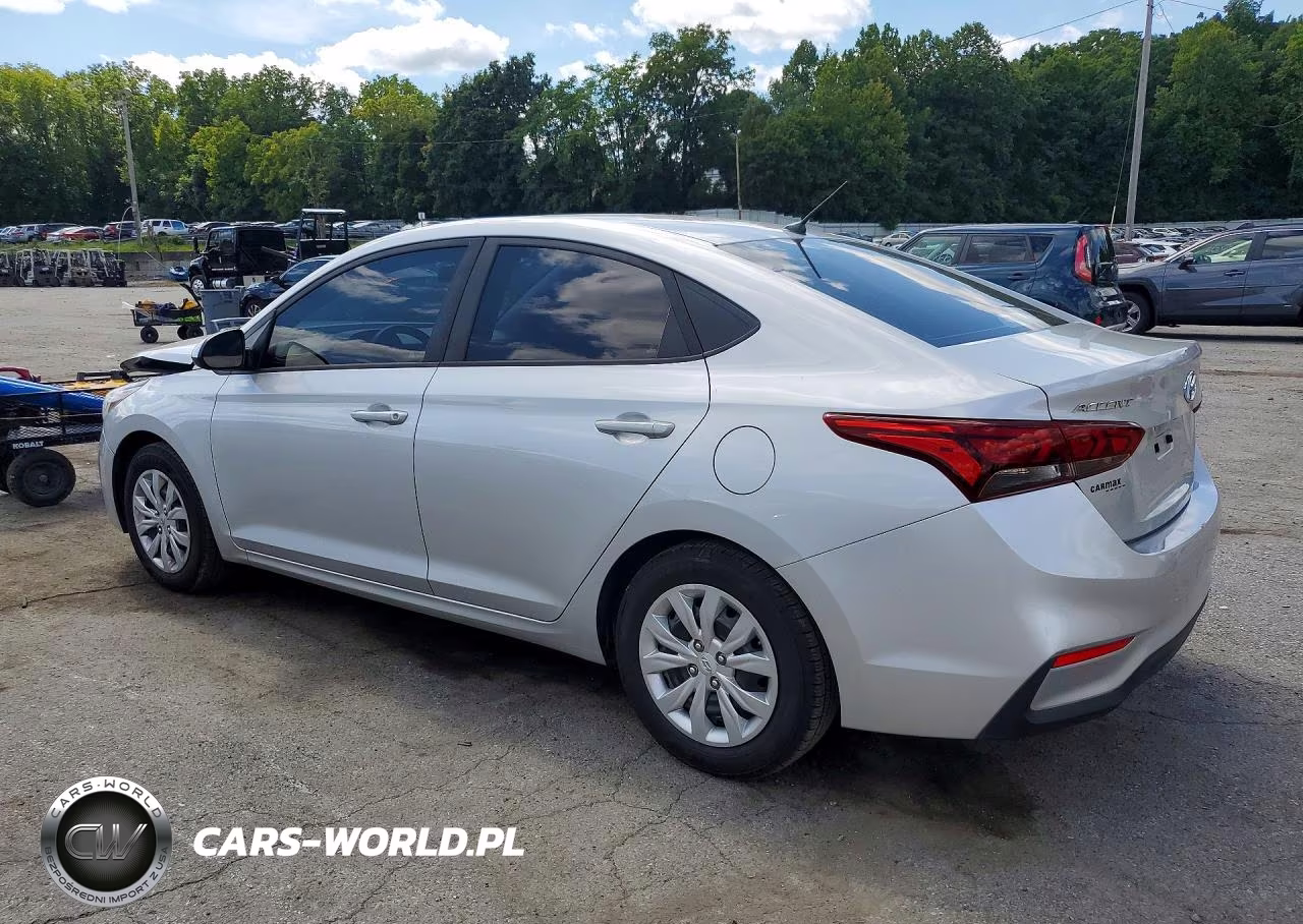 2019 Hyundai Accent Se VIN:3KPC24A30KE084855 - 2