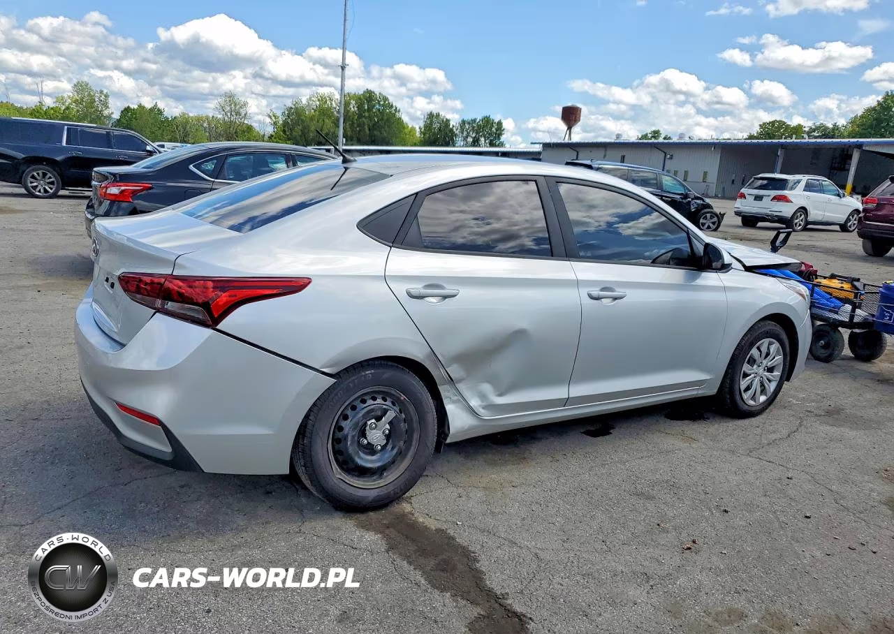 2019 Hyundai Accent Se VIN:3KPC24A30KE084855 - 3