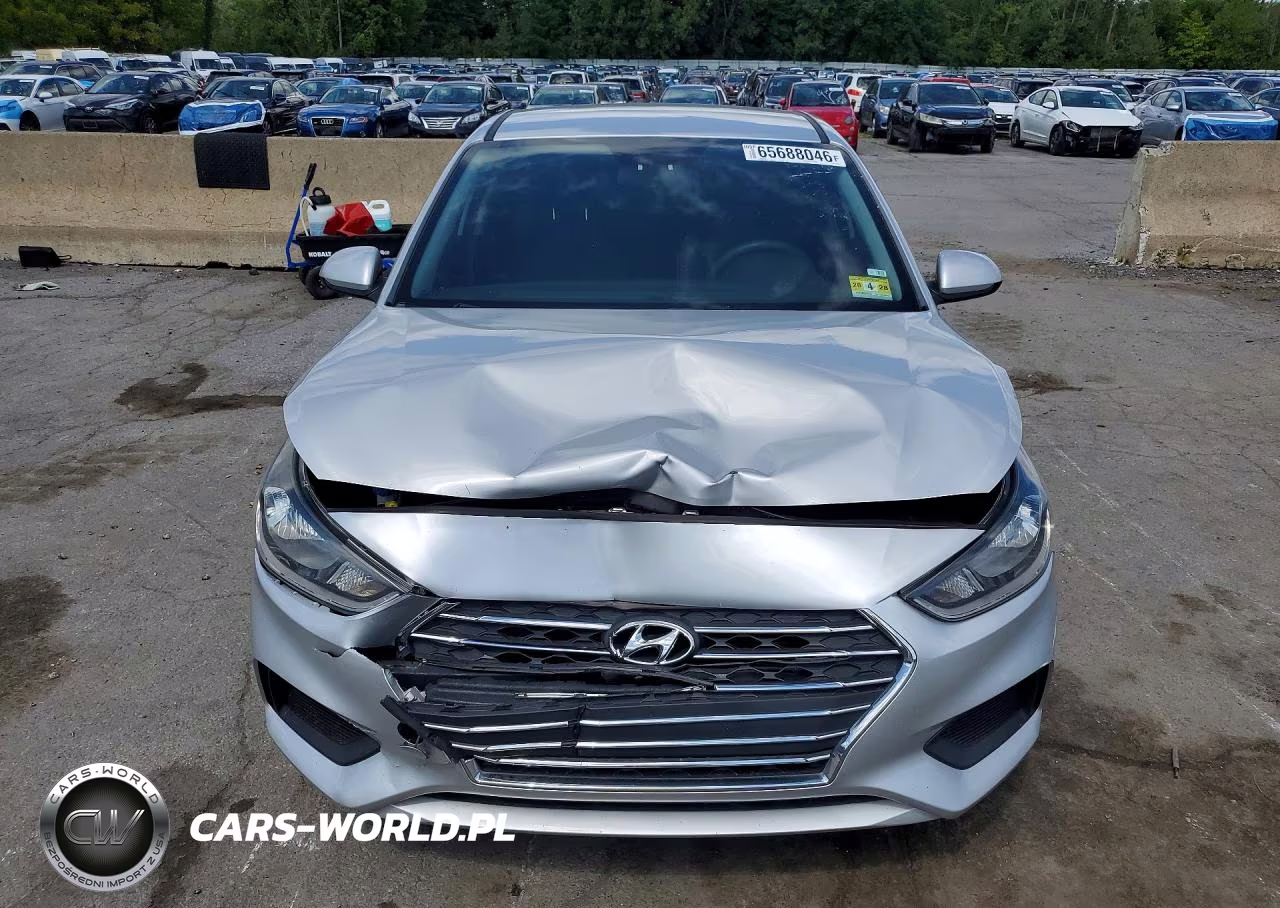 2019 Hyundai Accent Se VIN:3KPC24A30KE084855 - 5