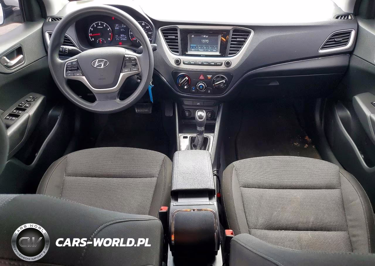 2019 Hyundai Accent Se VIN:3KPC24A30KE084855 - 8