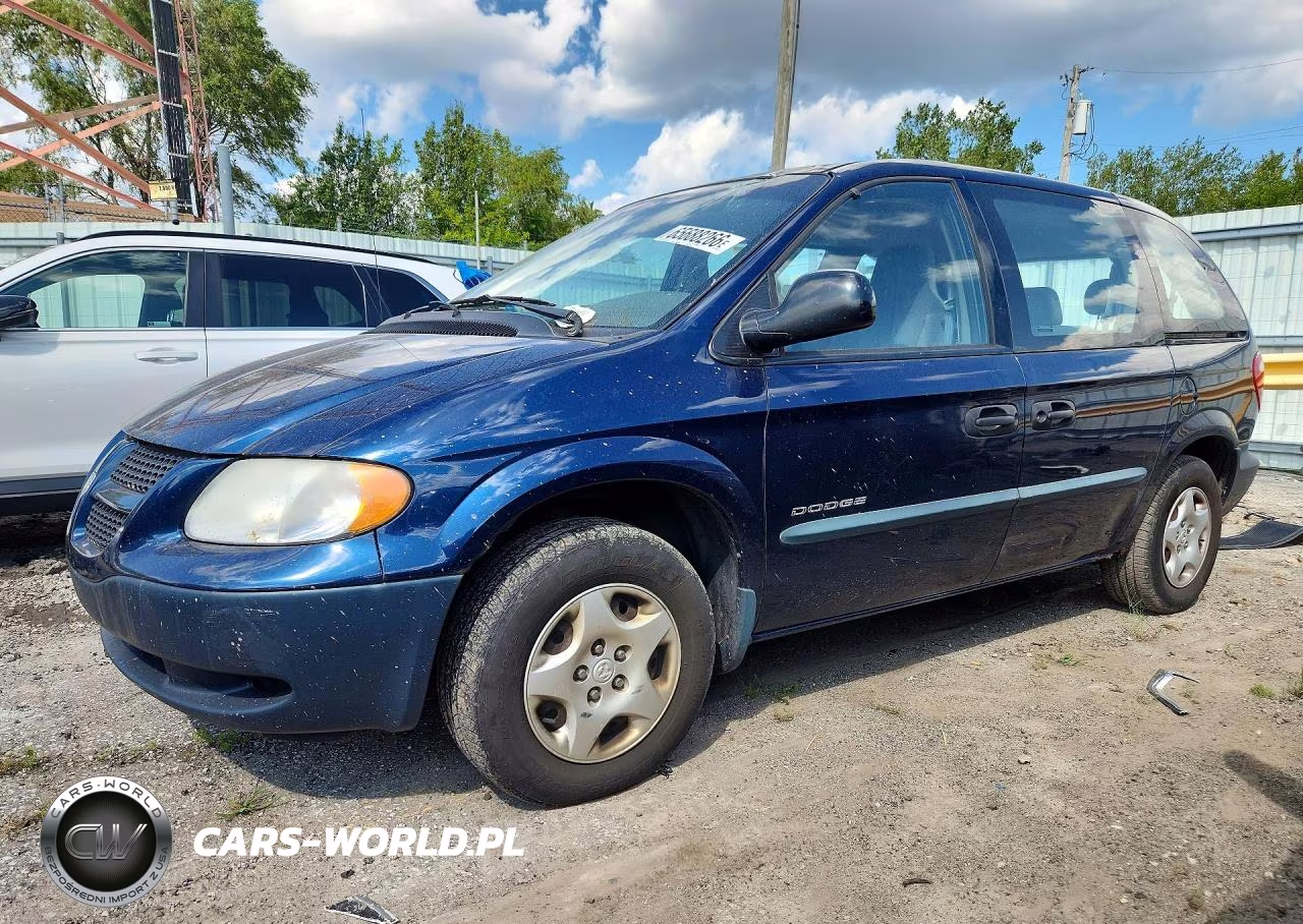 2001 Dodge Caravan Se VIN:1B4GP25391B215064 - 1