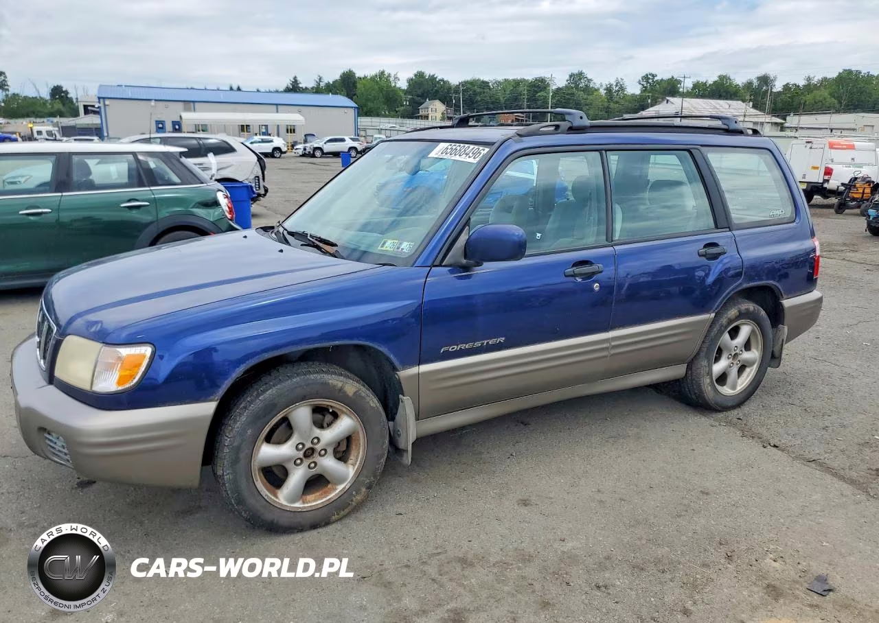 2002 Subaru Forester S VIN:JF1SF65522H723115 - 1