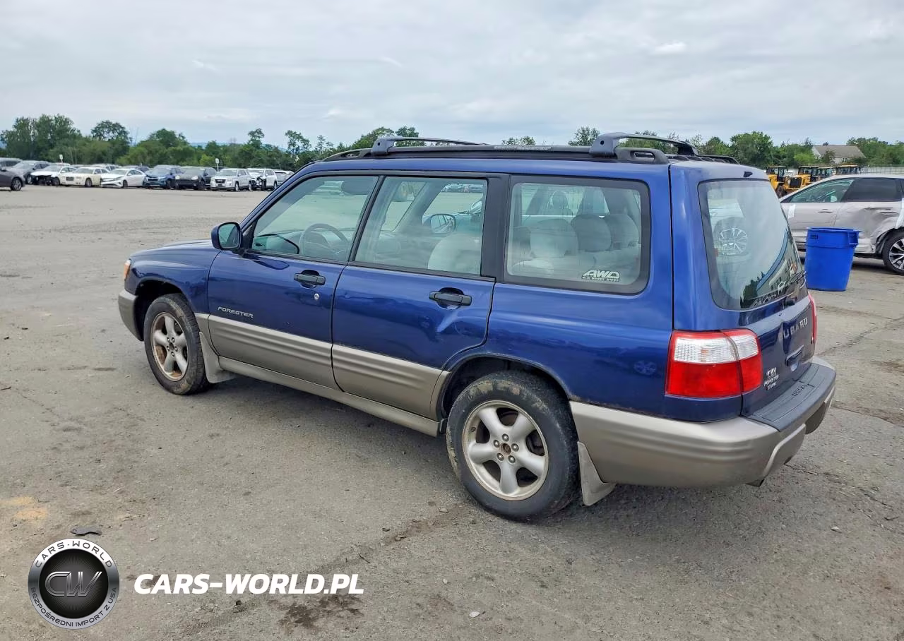 2002 Subaru Forester S VIN:JF1SF65522H723115 - 2