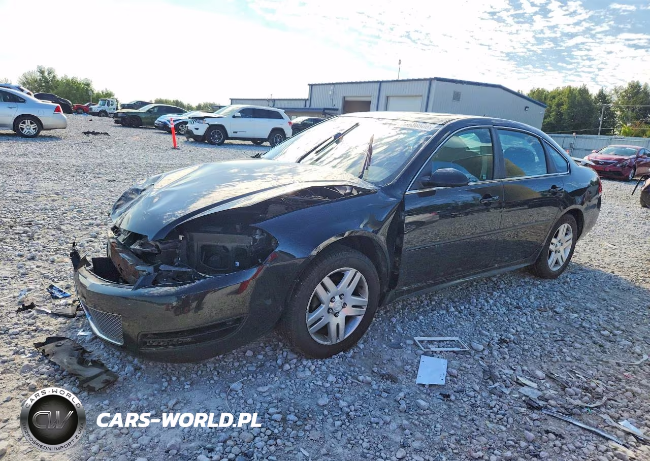 2012 Chevrolet Impala Lt VIN:2G1WB5E37C1167929 - 1
