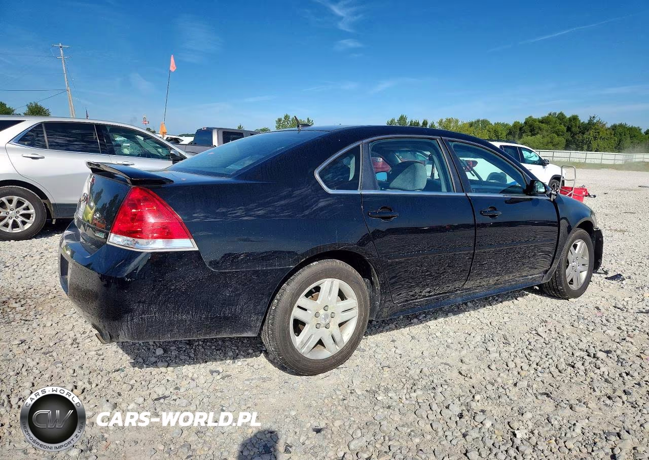 2012 Chevrolet Impala Lt VIN:2G1WB5E37C1167929 - 3