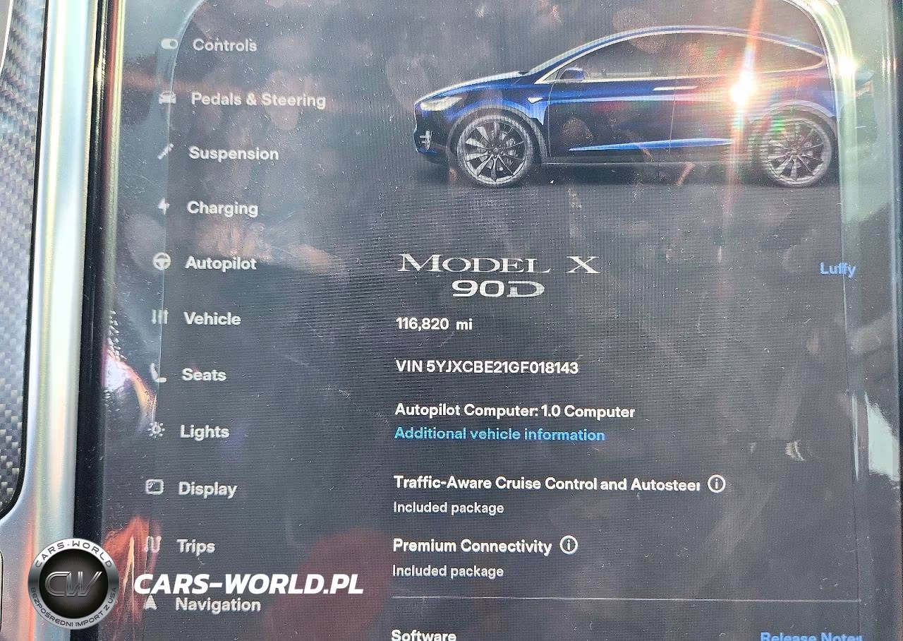 2016 Tesla Model X VIN:5YJXCBE21GF018143 - 9