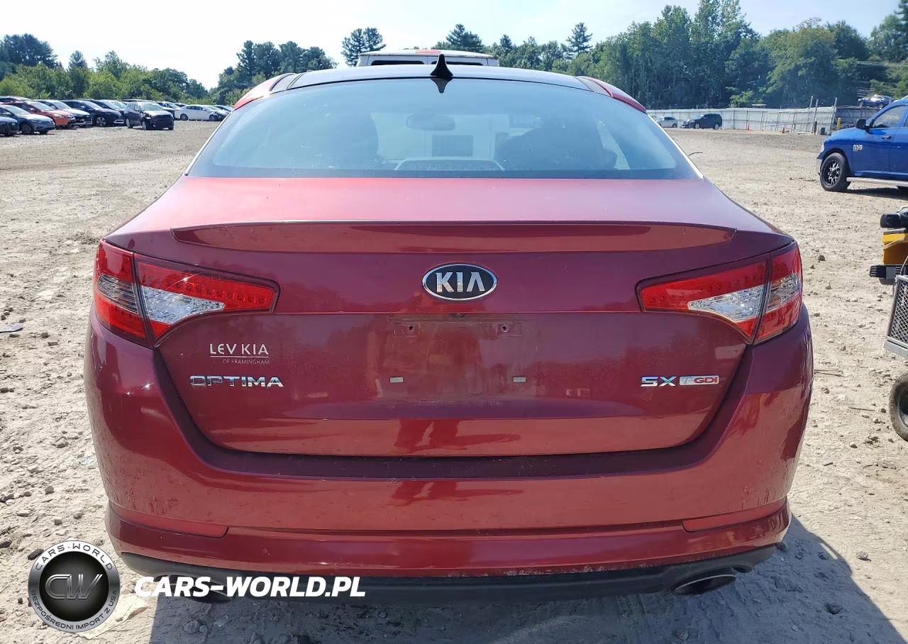 2013 Kia Optima Sx VIN:5XXGR4A60DG233332 - 6