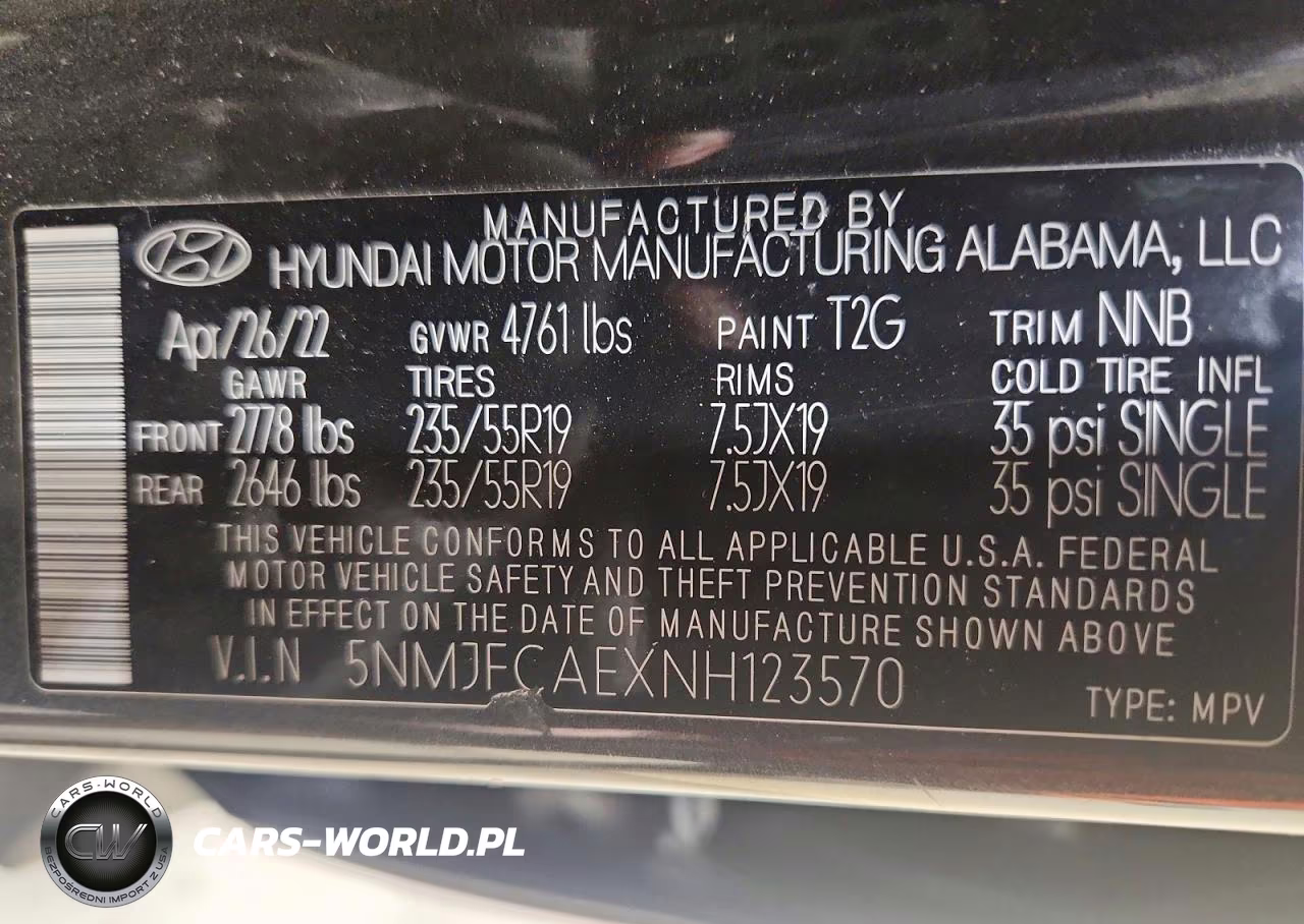 2022 Hyundai Tucson Sel VIN:5NMJFCAEXNH123570 - 13