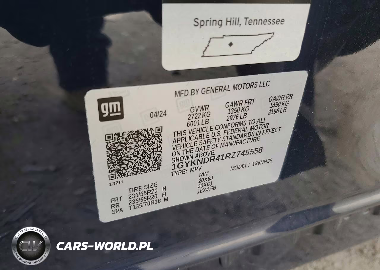 2024 Cadillac Xt5 Premium Luxury VIN:1GYKNDR41RZ745558 - 13