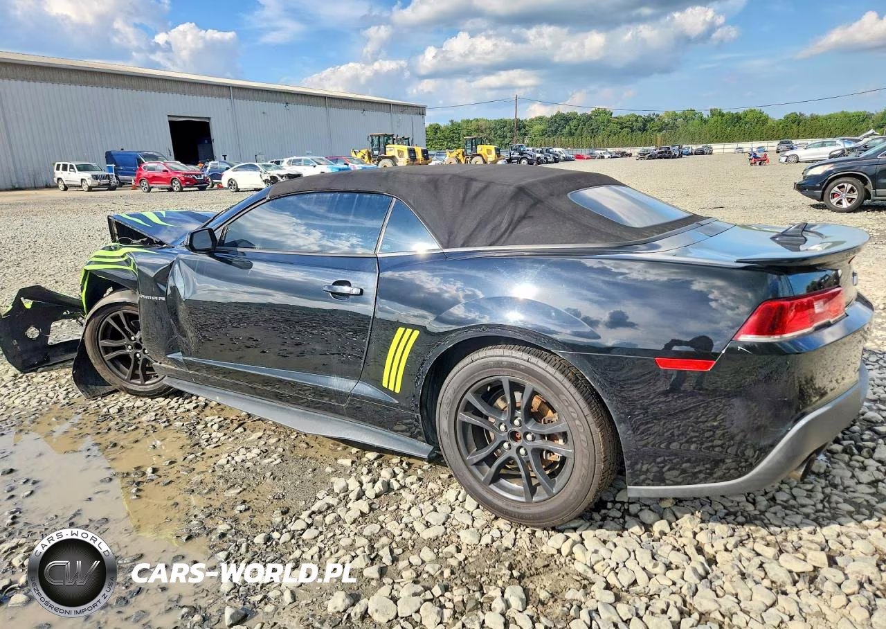 2015 Chevrolet Camaro VIN:2G1FC3D37F9119369 - 2