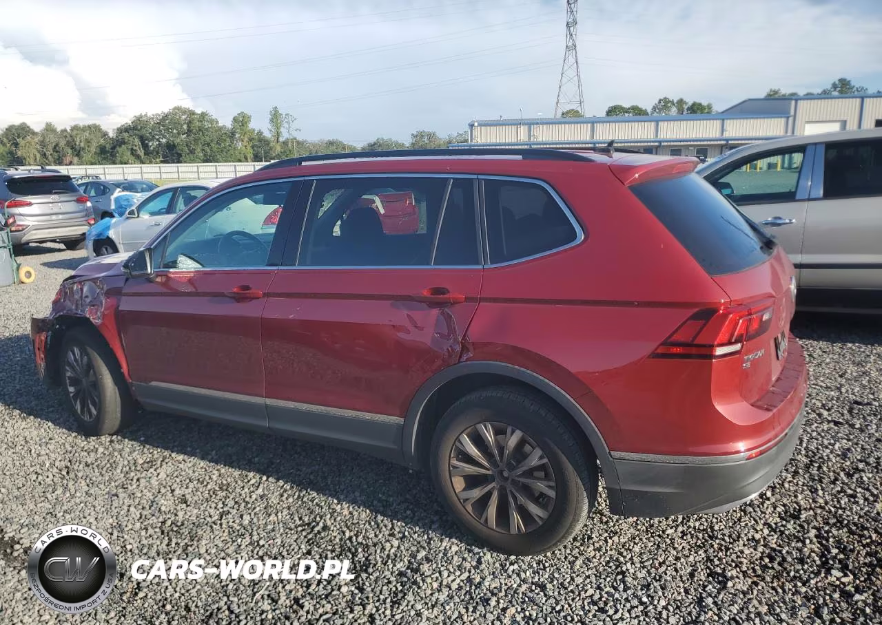 2018 Volkswagen Tiguan Se VIN:3VV3B7AX0JM008529 - 2