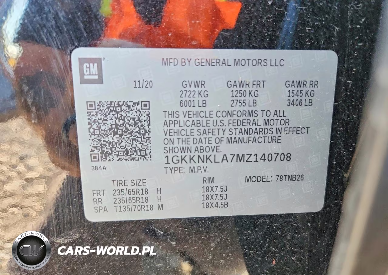 2021 GMC Acadia Sle VIN:1GKKNKLA7MZ140708 - 13