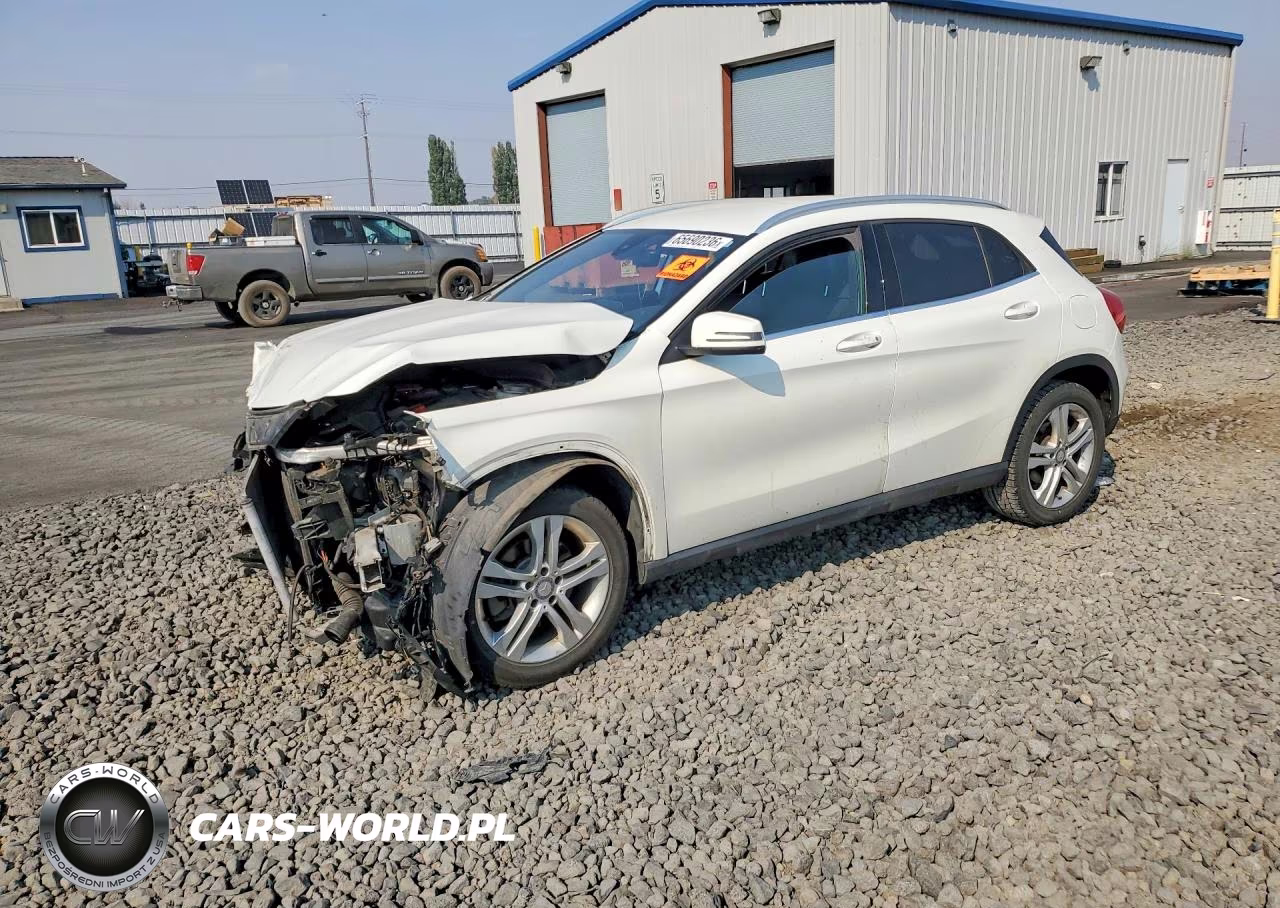 2017 Mercedes-Benz Gla 250 VIN:WDCTG4EB6HJ334284 - 1