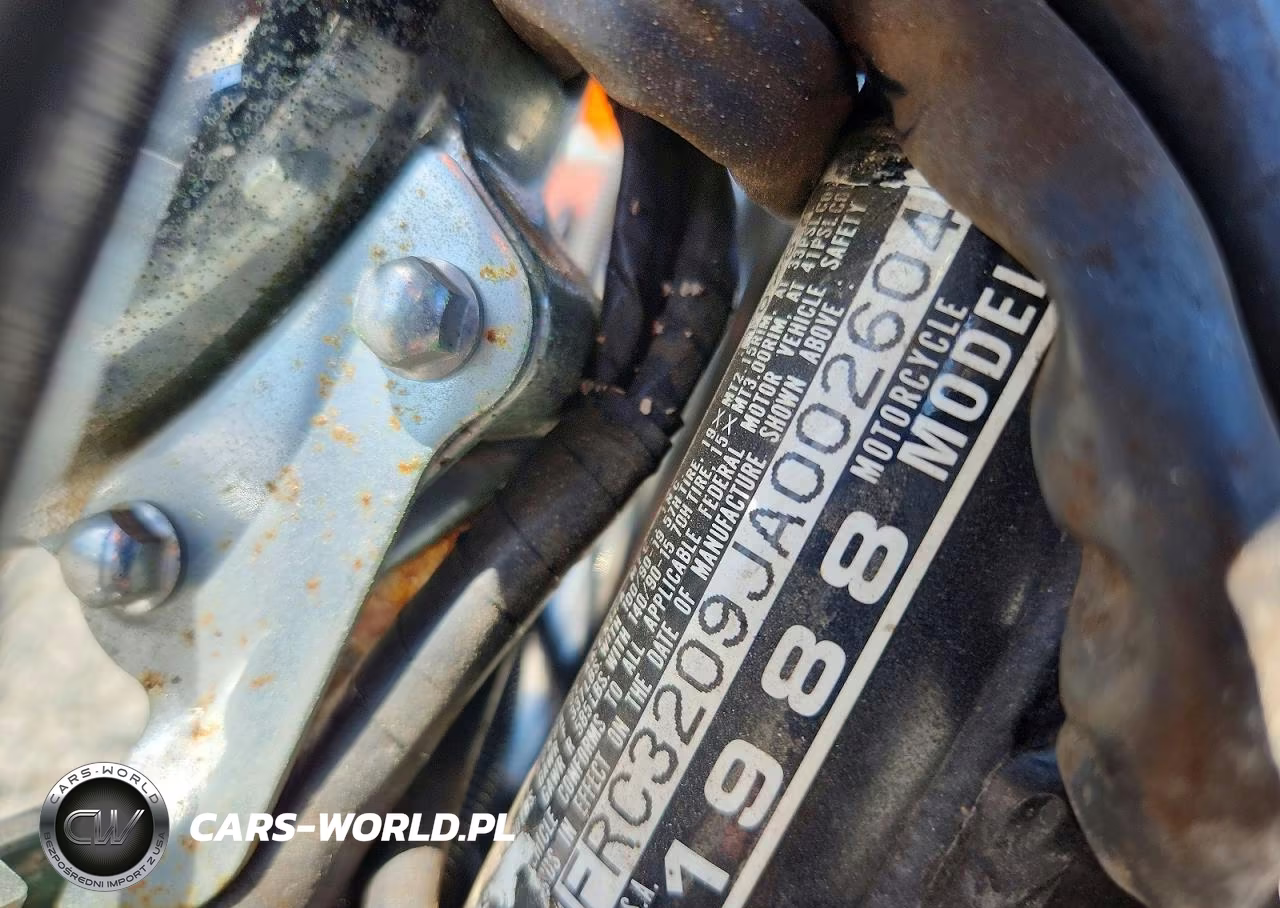 1988 Honda Vt800 C VIN:1HFRC3209JA002604 - 9