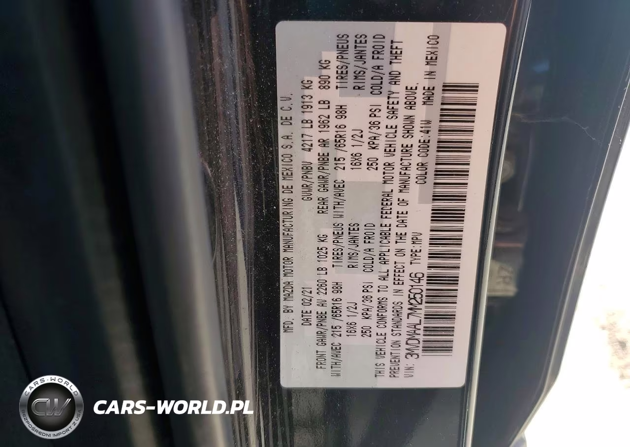 2021 Mazda Cx-30 Cx-30 VIN:3MVDMAAL7MM250146 - 14
