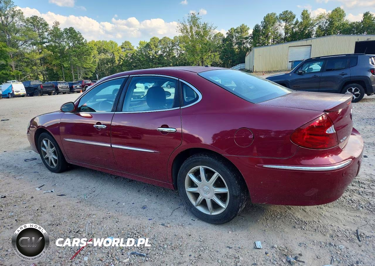 2005 Buick Lacrosse Cxs VIN:2G4WE567251269041 - 2