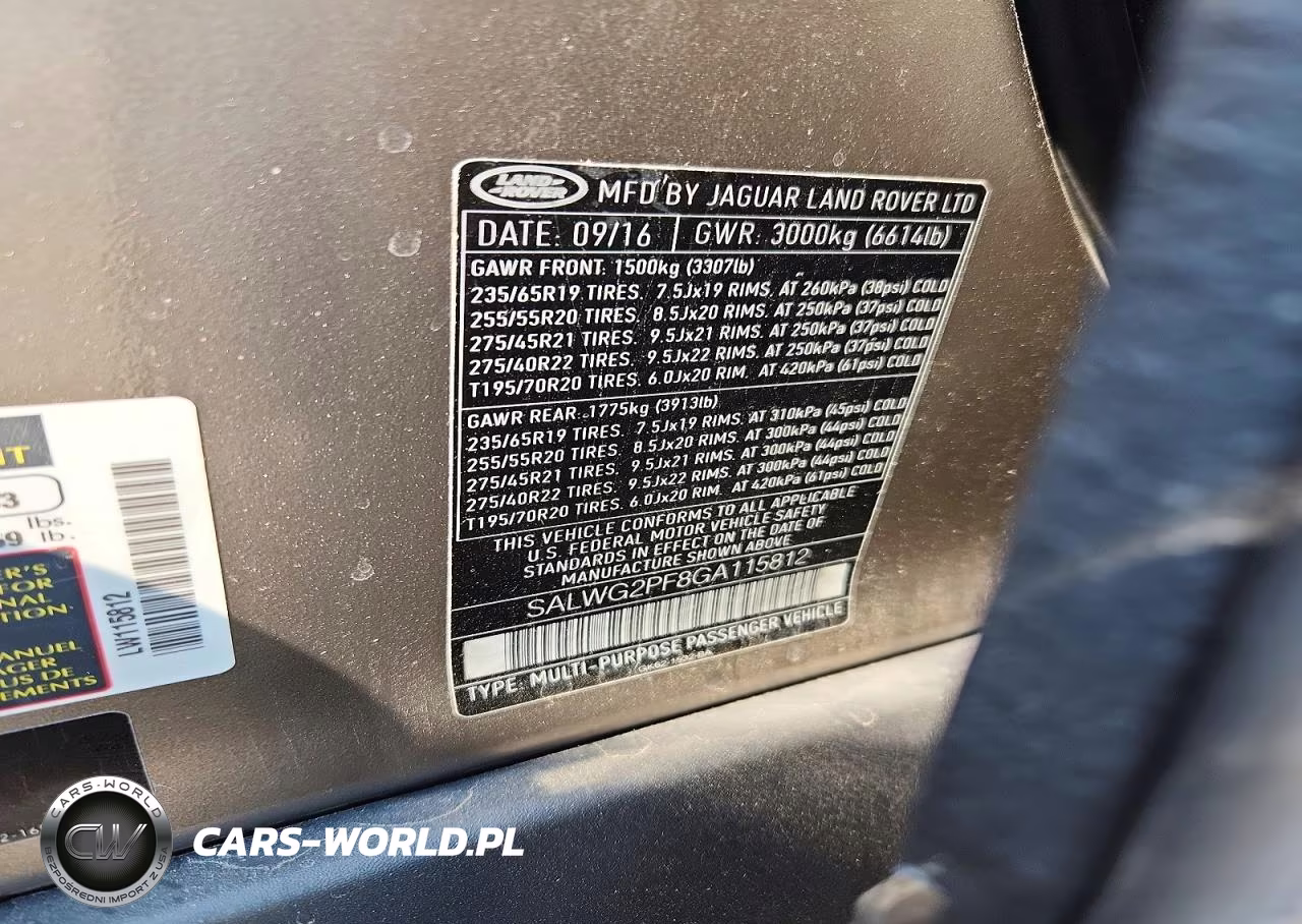 2016 Land Rover Range Rover Sport Se VIN:SALWG2PF8GA115812 - 12