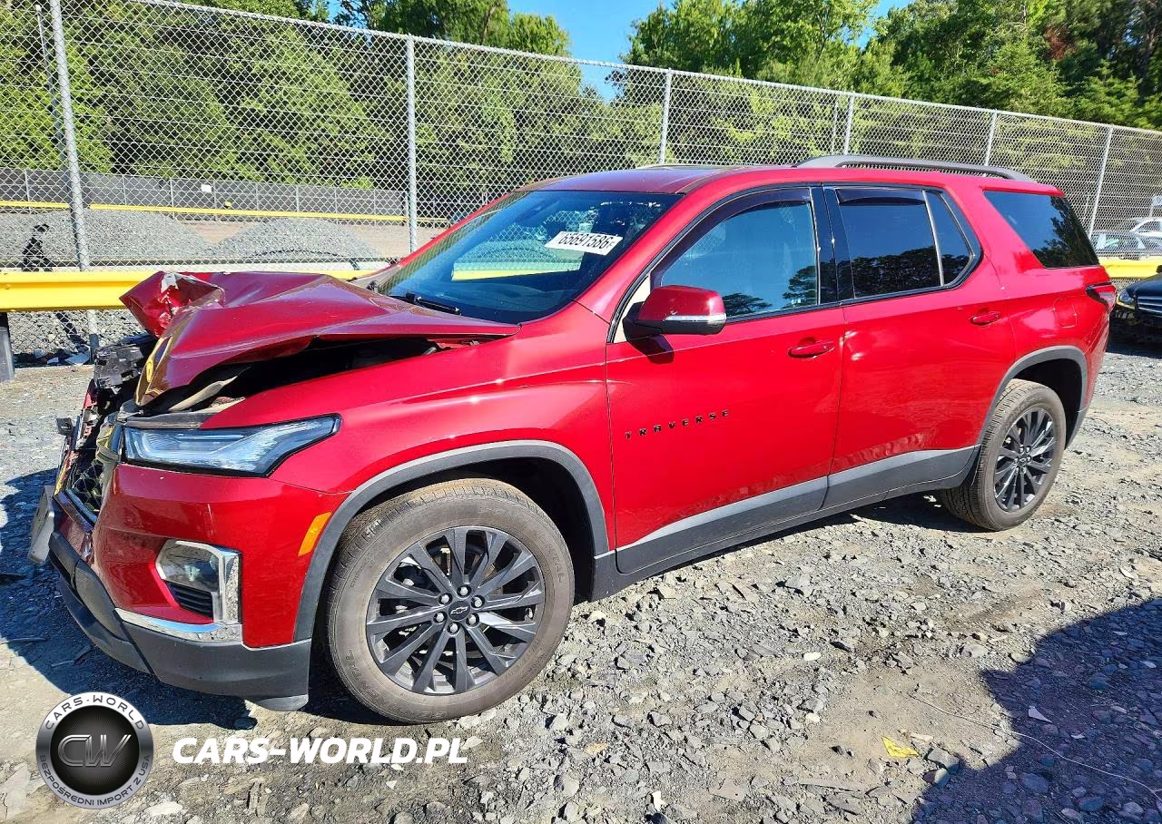 2022 Chevrolet Traverse Rs VIN:1GNEVJKW8NJ146170 - 1