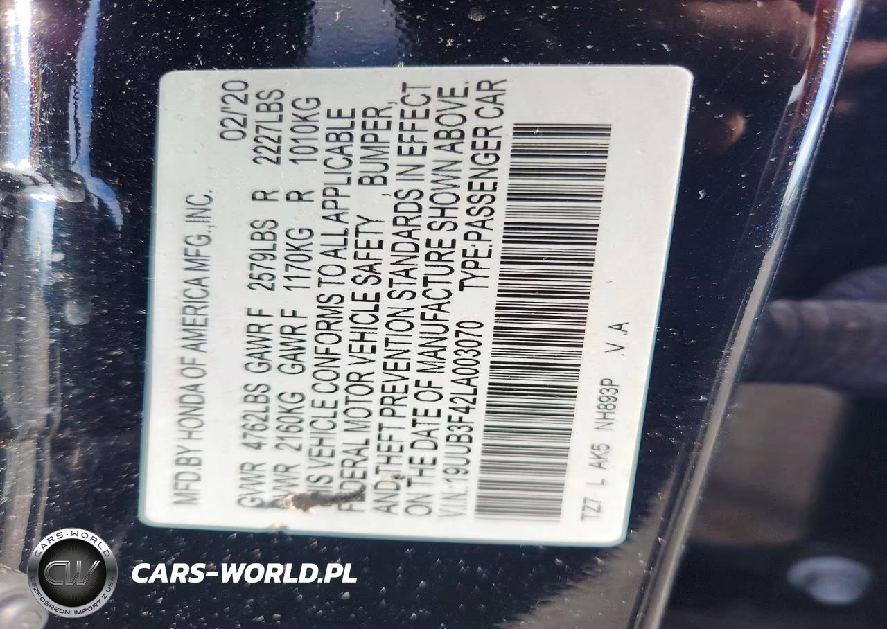 2020 Acura Tlx Technology VIN:19UUB3F42LA003070 - 13