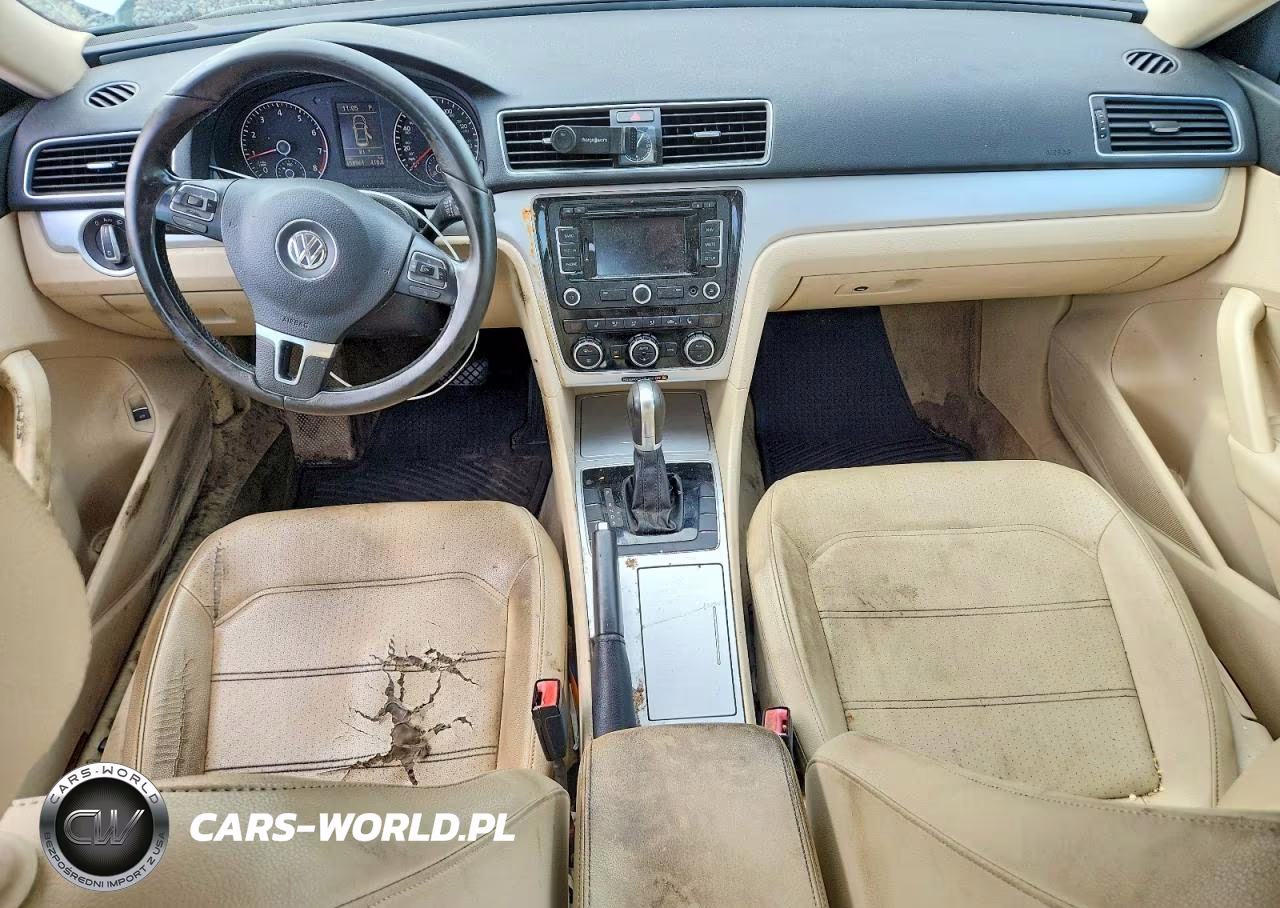 2012 Volkswagen Passat Se VIN:1VWBH7A37CC090010 - 8
